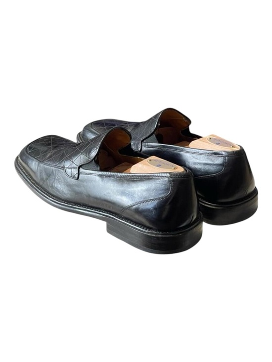Avventura ᪣ Hand Crafted Quilted Detail Dress Shoe Loafers ᪣ Black Leather ᪣ 10M main image 16
